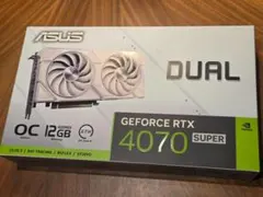 ASUS GeForce RTX 4070 Super OC 12GB ホワイト