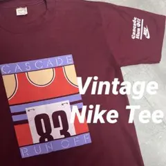 80sナイキNikeマラソンランニングTシャツヴィンテージスニーカー古着アメリカ