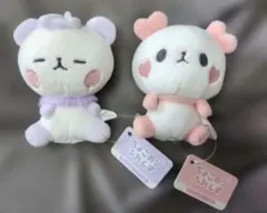 もちもちぱんだ ぬいぐるみ マスコット 2個セット