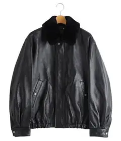 MOUTON COLLAR SHEEP LEATHER ZIP JACKETのサムネイル