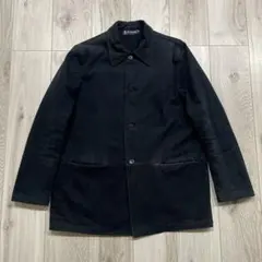 Fraizzoli フランス製 カバーオール ブラック ジャケット フェード