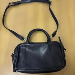 更に大幅値下げしましたperché ショルダーバッグ ブラック - メルカリ