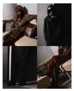 Needles×Nubian 運動褲 2024ss