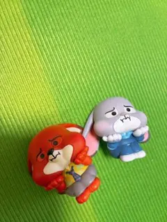 すねてマス フィギュアコレクション そのに ニック ジュディ ガチャ ズートピア