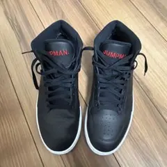 JUMPAN ブラックハイカットスニーカー