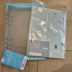 A5 リング式ファイル 8ポケット