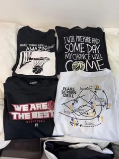 バスケットボール Tシャツ 長袖 セット