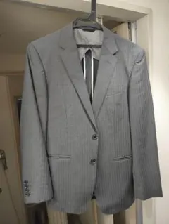 【値下げしました】グレースーツの上着 メンズ Y5サイズ 春夏用