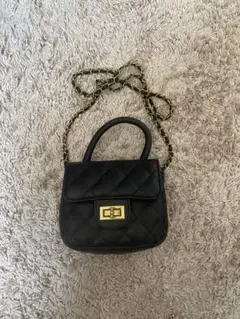 nugu visco キルティングショルダーバッグ