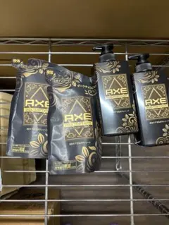 AXE　ボディソープ　ダークテンプテーション本体＆つめかえ本体2個 詰替2個のサムネイル