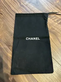CHANEL 黒 巾着