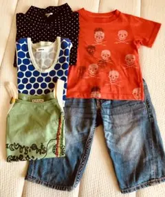 夏用男の子　子供服まとめ売り（単品でもOk）100〜130サイズ