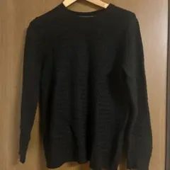 ナノ・ユニバースセーターブラック