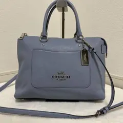 yu…mi様専用 コーチ エマ ショルダーバッグ 2way シルバー金具