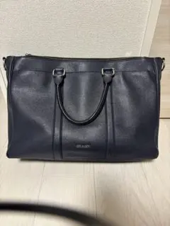 COACH メトロポリタン ポートフォリオ ブリーフ ビジネス ネイビー