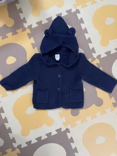 GAP:フード付きカーディガン