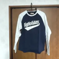 TMT Big Holiday ロングスリーブTシャツ ネイビーのサムネイル