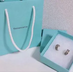 TIFFANY ティファニー オープン アトラス フープ ピアス シルバー