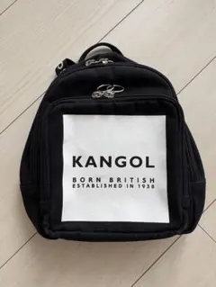 KANGOL ミニリュック ブラック