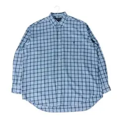 ラルフローレン BD長袖シャツ BLAIRE ポニー刺繍 チェック 春秋ch1