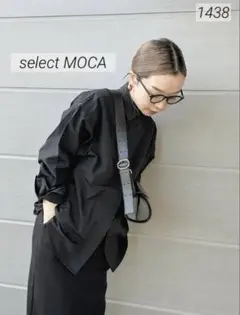 ブラックオーバーサイズシャツ