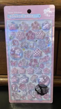 【新品未開封】正規品 ぼんぼんドロップシール 和柄 桜 第二弾 紋様 新作