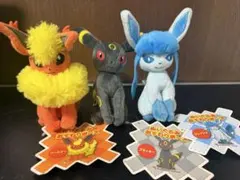 2013年　ブイズ　ぬいぐるみ(おすわりポーズ) ポケモンセンター