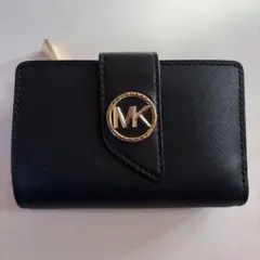 MICHEAL KORS 2つ折り財布 ブラック 黒