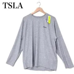 ▽ 【新品】TSLA ロングTシャツ トレーニング用 トップス 長袖 2XLのサムネイル