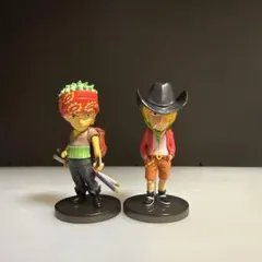 ワンピース　コレクタブル 劇場版　ストロングワールド Ver.2 ゾロ　サンジ