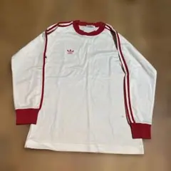 adidas 長袖Tシャツ　SIZE M デサント製