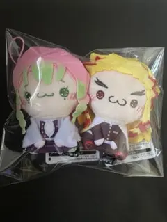 鬼滅の刃 もちぴこマスコット　煉獄杏寿郎　甘露寺蜜璃