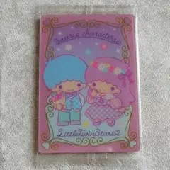 サンリオ　キャラクターズ　ウエハースカード　リトルツインスターズ