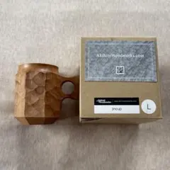 アキヒロウッドワークス　ブルーボトルコーヒーコラボ　白漆ジンカップL アキヒロウッドワークス ブルーボトルコーヒーコラボ 白漆ジンカップL