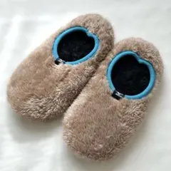 MIZUNO ルームシューズ　スリッパ　ボア　保温　洗える　滑り止めつき