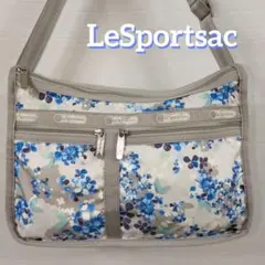 LeSportsac 美品！ 花柄ショルダーバッグ レスポ デラックスエブリデイ