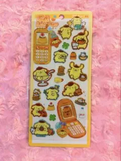 M*︎様 平成はっぴーフォンステッカー シール ポムポムプリン