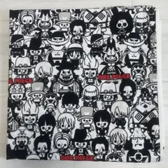 激レア⭐︎ワンピース　ONE PIECE 集合柄　モノクロ　オックス　105✖️50