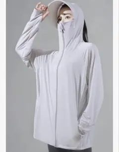 レディース ラッシュガード UPF50+ ライトグレー