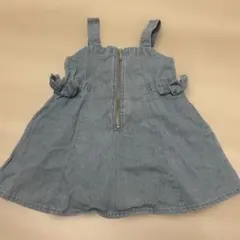 アプレレクールデニム ジャンバースカート 90センチ