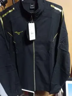 Mizuno ウォームアップジャケット ブラック/ゴールド