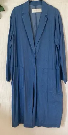 イネドメープルデニムロングコート 未使用品