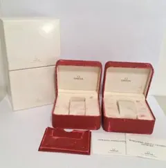 空箱】OMEGA オメガ 赤 2個セット 時計用 BOXのみ 付属品 D03 - メルカリ