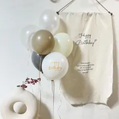 100円セール　誕生日　飾り　風船　バルーン　ハーフバースデー　韓国雑貨　北欧