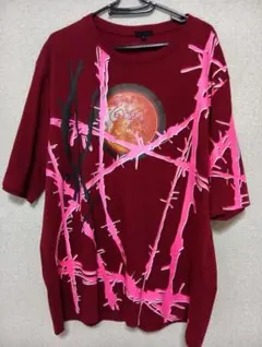 99%IS　Tシャツ レッド ピンク　フリーサイズ