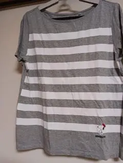 UNIQLO UT スヌーピー ボーダーTシャツのサムネイル