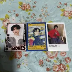 SixTONES 松村北斗 トレカ セット