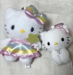キティ　チャーミーキティー　フェアリー　ぬいぐるみキーホルダー