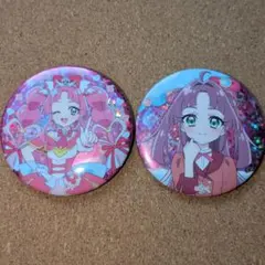 名探偵プリキュア！ ホログラム缶バッジ 第1弾 ミスティック＆みくる