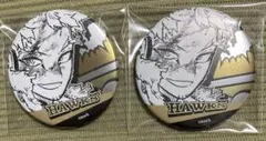 ヒロアカ　デコレクション缶バッジ　ホークス　2点